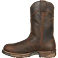 thumbnail image 3 of ROCKY WORK Men's 11" Aztec Wellington Soft Toe Waterproof Work Boot Brown - FQ0005639, 3 of 7