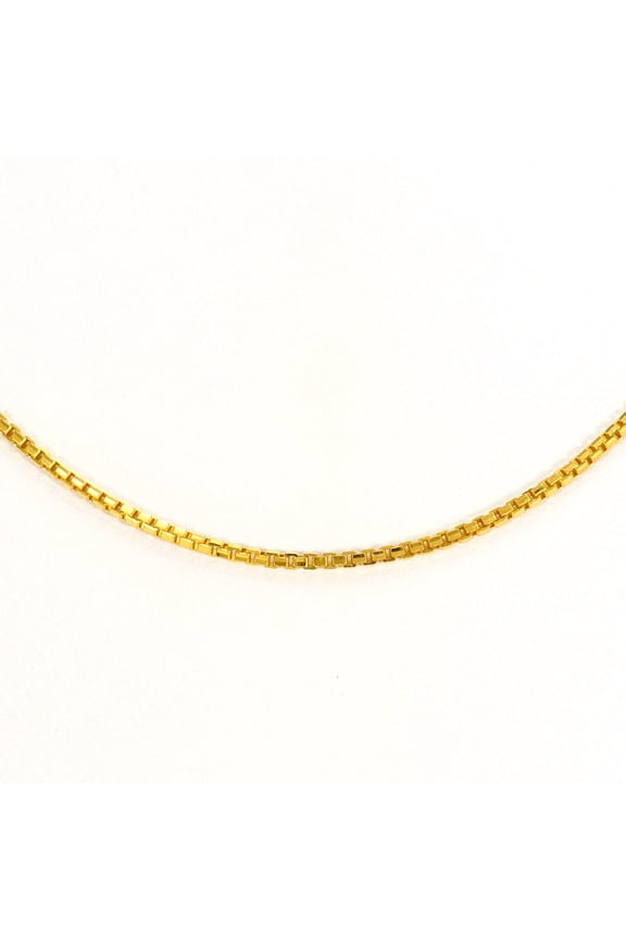Pre-Owned K24 24K YG Yellow Gold Necklace, Total Weight 5.1g, 45cm Condition