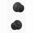 thumbnail image 3 of Pomo de puerta privado Schlage Plymouth negro mate, 3 of 9