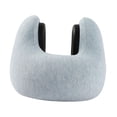 thumbnail image 3 of Almohada de viaje ligera, portátil, suave, en forma de U, para dormir durante largos periodos. Azul, 3 of 9