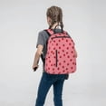 thumbnail image 5 of Xecao Strawberries print Backpack For women men Aesthetic Lightweight Travel Daypack Simple Cute Backpack For Bookbag, 5 of 5