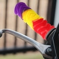 thumbnail image 2 of BRIGHTFUFU 2 Pairs Motorcycle Hand Grips Silicone Sweat Absorption for Motorcycle Handlebar Protector, 2 of 8