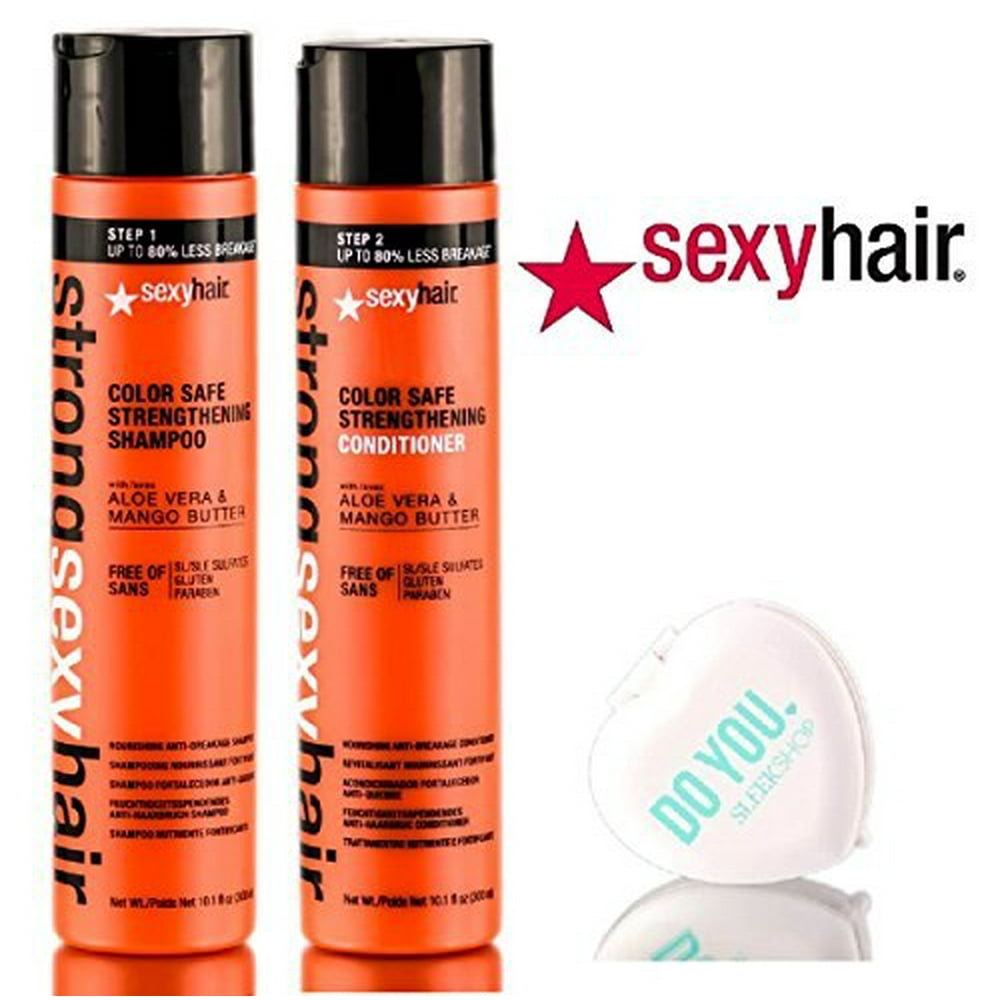 Strong Sexy Hair Color Safe Strengthening Shampoo & Conditioner DUO Set