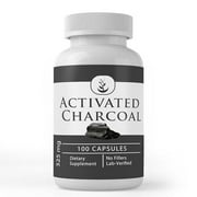Pure Original Ingredients Activated Charcoal, 100 Capsules Always Pure, No Additives Or Fillers, Lab Verified