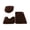 A004- Coffee, variant on Non Slip Bath Mat Set, Microfiber Bathroom Rug Set, Absorbent Quick Dry Bathroom Floor Mats, Bath Essentials for Home, Caramel Solid Color 3-Piece Bathroom Carpet Kit, Ideal for