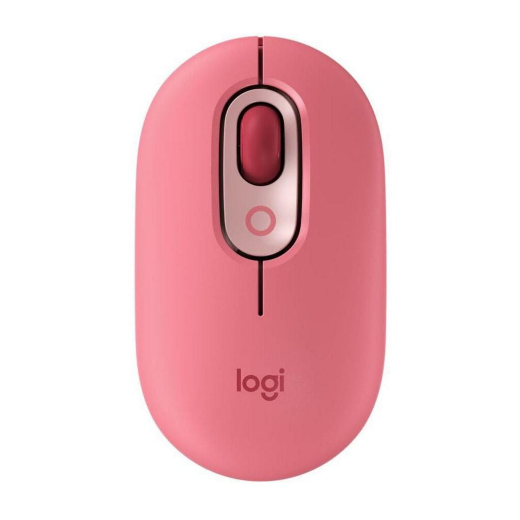 Mouse Logitech Pop With Emoji Rojo