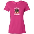 thumbnail image 3 of Inktastic Protected by a Dachshund Dog Women's T-Shirt, 3 of 5