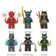 thumbnail image 1 of 6 unidades de juguetes de minifiguras de bloques de construcción de Marvel Heroes Series Dark Night, 11 Afortunado Sencillez, 1 of 1
