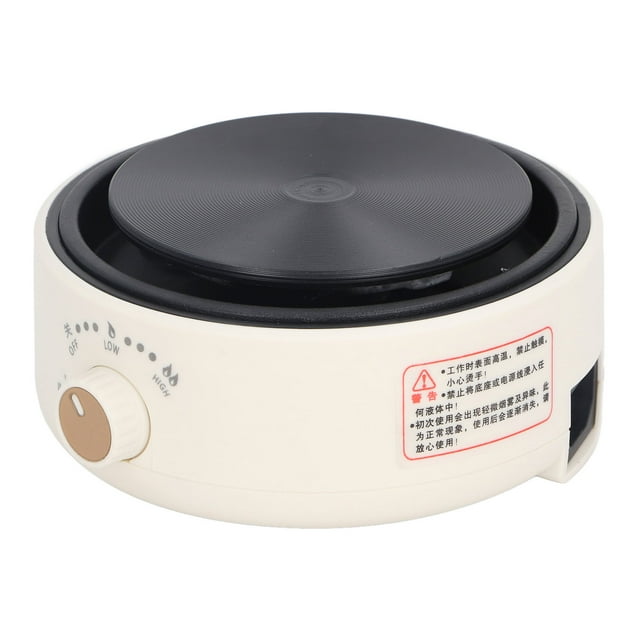 Portable Electric Hot Plate Dual Control Infrared Cooktop, 360 Full Plate Heating, High Strength Material, Multifunctional With Different Cookware