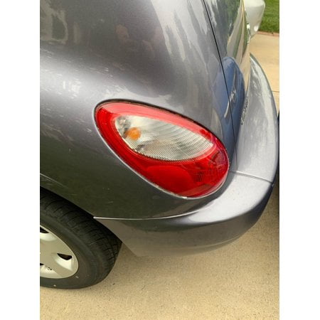 Kojem Left Tail Light Lamp Driver Side for 2006 07 08 09 10 Chrysler PT Cruiser 5116223AB w/ Bulbs Halogen