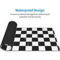 thumbnail image 5 of Black White Racing Checker Extended Mouse Pad 31.5x11.8 Inch Large Gaming Mouse Mat Desk Pad with Smooth Surface, 5 of 5