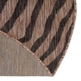 thumbnail image 5 of Unique Loom Outdoor Safari Collection Area Rug - Tsavo (4' 1" Round Natural/Ivory), 5 of 10