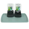 thumbnail image 3 of Aspen Pet Rimmed Pet Food and Water Bowl Non Skid Food Safe Mat, for Cats and Dogs, 19" x 11.5" x 0.45", 3 of 7