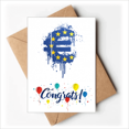 thumbnail image 1 of Símbolo de la Unión Europea, la unificación monetaria Sobre de la Carta de felicitación de la tarjeta de matrimonio, 1 of 4