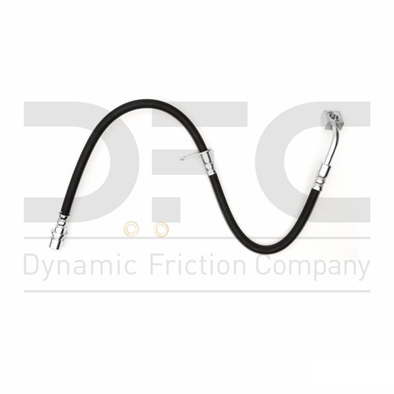 Front Left Dynamic Friction Company Brake Line Hose 350-47082 For 2010-2015 Chevrolet Camaro