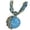 Blue, variant on Necklaces Pendant Bohemian Rhinestone Accessory for Women Statement Jewelry Pendant Necklace Women
