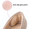 thumbnail image 5 of 2pcs Self-Adhesive Pain Relief Shoes Sticker Foot Care Insert Shoes Insoles High Heel Pads Heel Cushion Heel Liner Protector BEIGE 3MM, 5 of 8
