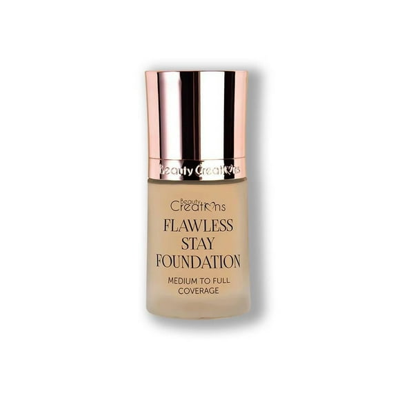 Base de maquillaje Beauty Creations Fawless stay foundation 41 larga duración de 30ml