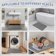 thumbnail image 3 of SOZOMO Tapete de Ba&ntilde;o de Piedra de Diatomita 60x39 CM,Tapete para Ba&ntilde;o,Dise&ntilde;o Plegable,Tapete Ultra Absorbente de Diatomita,Alfombra de Ba&ntilde;o Antideslizante, 3 of 9