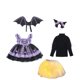 thumbnail image 3 of Kawaii Sanrio Kuromi Spring Autumn Girl Cute Cartoon Lolita Dress Birthday Party Role Play Tutu Pretty Dress Dress Gift Girl, 3 of 5