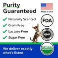 thumbnail image 6 of Pumpkin for Dogs - 8oz Powdered Fiber Supplement and Stool Softener - Treat Diarrhea, Constipation, Upset Stomach, Food Sensitivity - Improve Digestion - Made in USA, 6 of 10