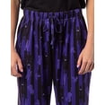 thumbnail image 3 of Wednesday Addams Women's Nevermore Academy Allover Print Sleep Pajama Pants, 3 of 6
