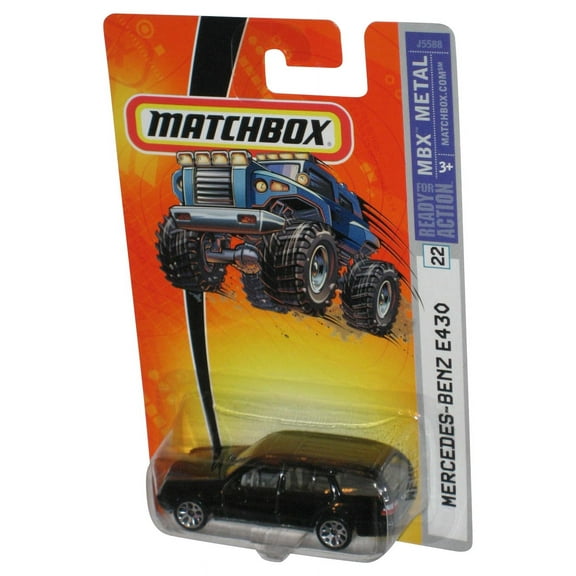 Matchbox MBX Metal (2005) Black Mercedes-Benz E430 Toy Car #22