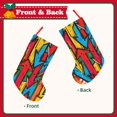 thumbnail image 2 of Salouo Colorful Arrow Graffiti Pattern Print Christmas Decorations Stockings 1 Pack 18'' Xmas Stockings Holiday Stocking Personalized Farmhouse Decor for Home Family Party Tree, 2 of 7