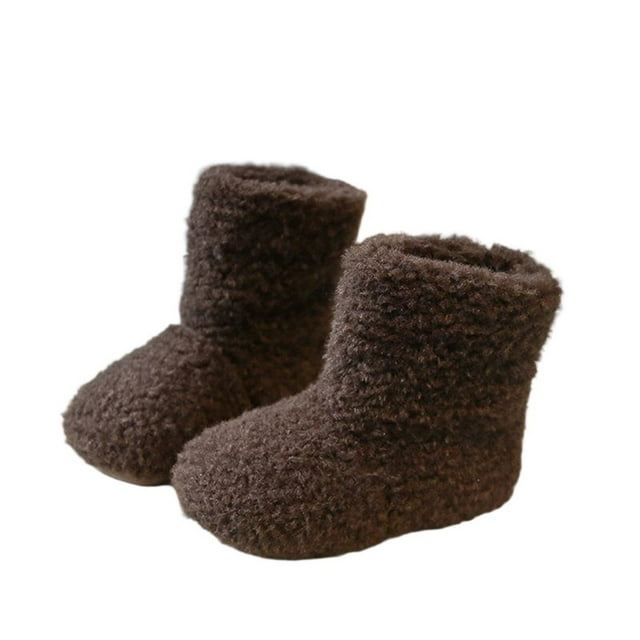 RXMEKW Girls Winter Boots, Thick Snow Boots for Fall and Winter Comfort