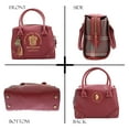 thumbnail image 5 of Harry Potter Purse Designer Handbag Hogwarts Houses Womens Top Handle Shoulder Satchel Bag, 5 of 6