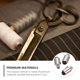 thumbnail image 3 of Hytrove 3Ud Silenciadores Para De Peluquería Accesorio De Metal Plateado, 3 of 5