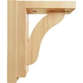 thumbnail image 3 of Ekena Millwork 2 1/2"W x 6 1/4"D x 7 1/2"H Reece Shelf Bracket, Red Oak (4-Pack), 3 of 4