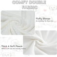 thumbnail image 3 of Shih Tzu Sherpa Throw Blanket - Super Soft Fuzzy Cozy Warm Red Hearts Dog Blanket Thick Plush Fluffy Blankets for Teen Girls Women Couch Bed Sofa Chair Men Boys Gift (Throw, 50x60 Inches), 3 of 6