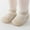 Khaki, variant on Baby Boy Girl indoor Walking Shoes Breathable Slippers Non Skid Cotton Baby Shoes Non- Breathable Slippers for Baby Girl 0-6Months