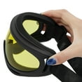 thumbnail image 4 of Motorcycle Cycling Goggles Dirt Bike Motocross Goggles Windproof Anti-UV for Men Women Youth Kids Skiing Skating Climbing Riding, 4 of 8