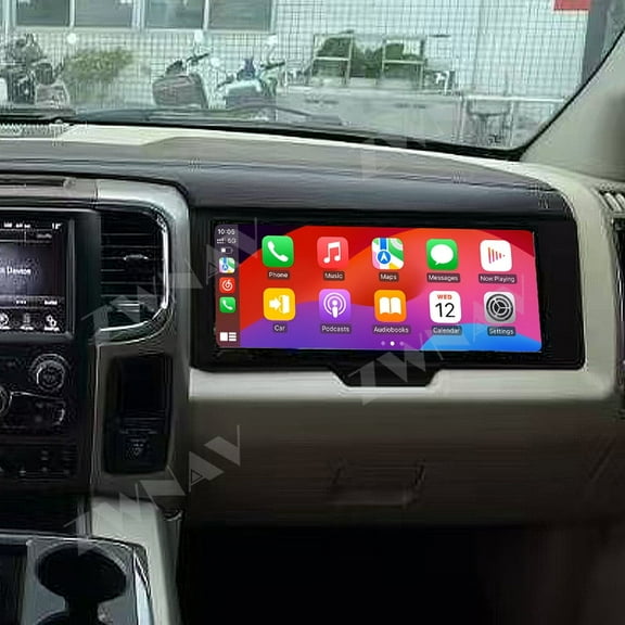 ZWNAV 8 128GB Android 15.0 for Dodge Ram 2013-2018 Co-Pilot Screen Entertainment Passenger Display 11.6 Inch Screen Multimedia Player