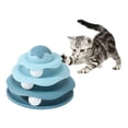thumbnail image 5 of Multi-Layer Cat Ball Track Toy - Detachable Plastic Design, Ice Cream Structure - Safe Edges, Easy to Clean - for Indoor Cats, Active Play, 5 of 5