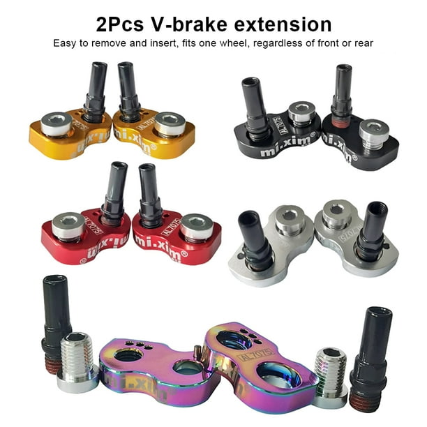 Extensión De Línea De Freno De 30 Mm Universal, Adaptador Fresado CNC, Color Negro | Marca Voigt MT GmbH