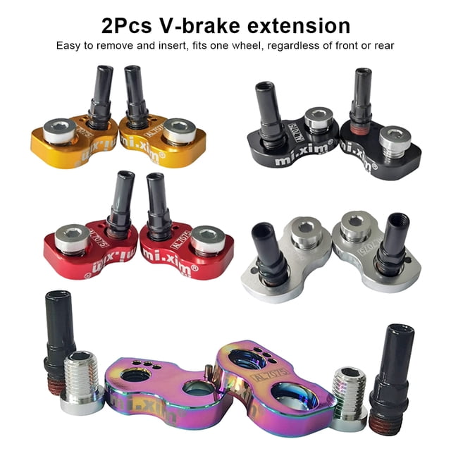 stanreset Mi.Xim Vélos Adaptateur d'Extension de Frein en V Alliage d'Aluminium Kit de Réparation Argent