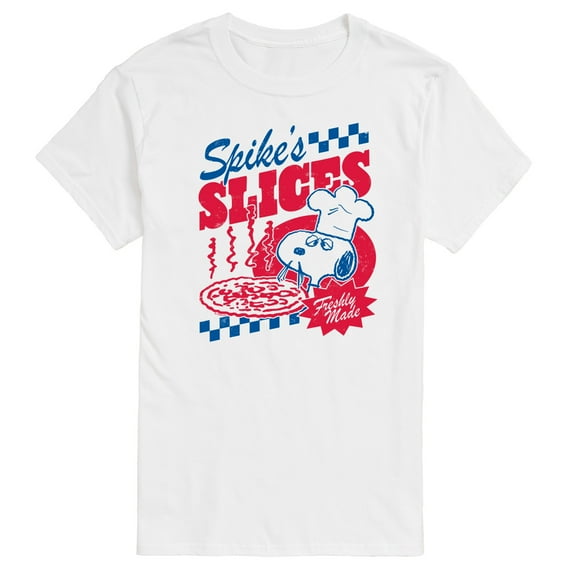 Peanuts - Spikes Slices - Men's Short Sleeve Graphic T-Shirt