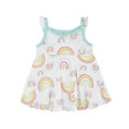 thumbnail image 2 of Gerber® Baby & Toddler Girl Dress, Diaper Cover & Sun Hat Outfit Set,3-Piece,(Newborn - 5T), 2 of 8