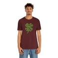 thumbnail image 4 of Leopard Shamrock Shirt | Lucky Four Leaf Clover Shirt | Saint Patricks Day Shirt | Unisex Jersey Short Sleeve Tee, 4 of 10