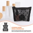 thumbnail image 5 of FENGGUIQU Black Nylon Makeup Bag 3Pcs for Packing Use Lightweight and Multipurpose, 5 of 8