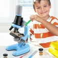 thumbnail image 4 of Godderr Kids Baby 1200x HD Microscope Toys Set,Boys Girls Laboratory Microscope Props,Microscope Educational Toys Set Gift for 3+ Years Old, 4 of 6