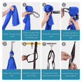 thumbnail image 5 of Hamaca de algodón para niños para autismo TDAH ADD Up Columpio elástico sensorial para niños, azul oscuro, 5 of 5