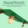thumbnail image 3 of 6 Pack Classic Baseplates, 10"x10" Building Board Base Plates 100% Compatible with All Major Brands, For Children Over Three Years Old,Green, 3 of 7