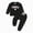 outfits001-Black, variant on NOLDARES Toddler Baby Boy Fall Winter Clothes Long Sleeve Sweatshirt Pullover Tops Joggers Pants Outfit Set Size:0-6 M,Light Gray