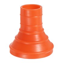 Uxcell Golf Ball Retriever Grabber Golf Ball Suction Cup Grabber Rubber Putter Grip Picker Orange