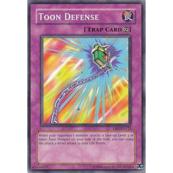 YuGiOh Dark Beginning 2 Common Toon Defense DB2-EN122