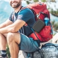 thumbnail image 6 of Case Compatible with Miyoo Mini Plus Portable Game Console, Holder for Handheld Game Player and External TF Card 64G, with Mesh Pocket for Charging Cable, Batteries and Accessories- Black (Box Only) [, 6 of 6